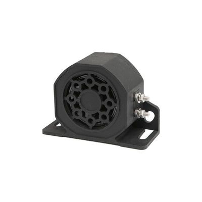 12V - 24V 자동차 리버스 코른 IP67 트럭 리버스 경보 스틸 장착 브래킷과 함께 검은색