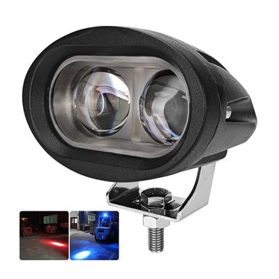 방수 포크리프트 블루 스팟 라이트 10W LED 블루 스팟 라이트 10V - 80V 다이 캐스트 알루미늄 하우징