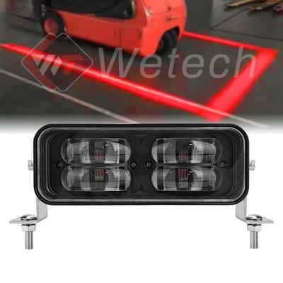 스테인리스 스틸 장착 브래킷이 있는 굴삭기 크레인 LED 라인 라이트