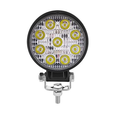 미니 27W 스포트라이트 차량 라운드 LED 작업 라이트 중국