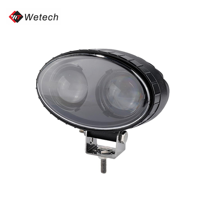 10V - 80V 블루 LED 스팟 라이트 IP67 스테인리스 스틸 장착 브래킷과 트럭 스팟 라이트