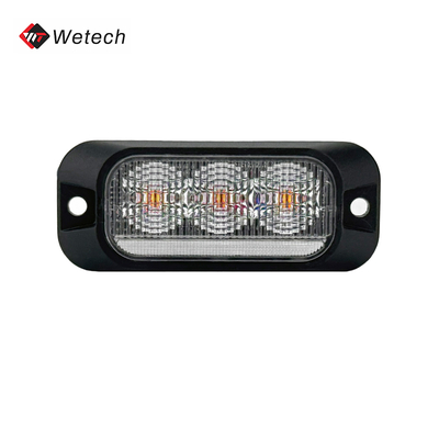 IP67 플래시 스트로브 앰버 LED 라이트 12V 24V 트럭 스트로브 라이트
