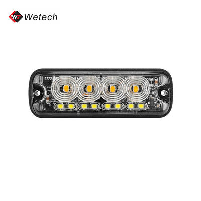 상업용 격자 스트로브 라이트 6W - 10W 트럭용 앰버 스트로브 라이트