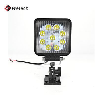 DC 12V 24V 27W 트랙터 포크리프트 LED 작업등 LED 전등