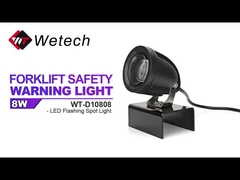 WT-D10818 18W 포크리프트 블루 화살등 10V - 110V DC LED 포크리프트 안전등