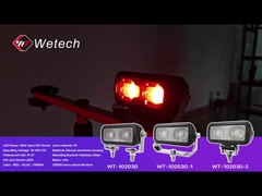 WT-102030 포크리프트 작업등 12V 24V 포크리프트 보행자 안전등 30W
