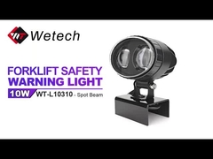 WT-L10310 10V - 80V 블루 LED 스팟 라이트 IP67 스테인리스 스틸 장착 브래킷과 트럭 스팟 라이트