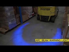 WT-C10330 포크리프트 아크 라이트 30W 포크 트럭 라이트 10V - 80V 보행자 안전 및 포크리프트 구역