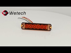 WT-10918 IP67 트럭 스트로브 LED 조명 18W LED 비상 차량 조명 기능 플래싱 패턴