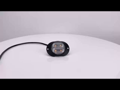 WT-TC10912-1 플래시 스트로브 라이트 12V 24V LED 앰버 스트로브 경고 라이트 트럭용 3m 스티커