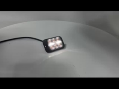 WT-10918-2 12-24V LED 스트로브 경고등 IP67 트럭 지게차 트랙터 굴삭기용 스트로브 라이트