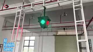 AI 지게차 안전등으로 창고 효율성 향상